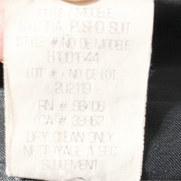 Theory Midi Length Cap Sleeved Wool Blend Little Black Dress Rounded Neckline - Picture 7 of 7